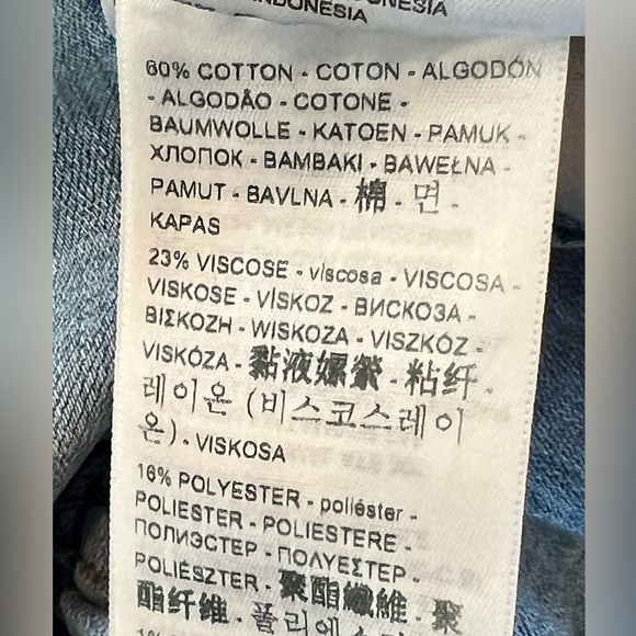 Levi’s Mid Length Denim Jean Shorts Size 31 Waist Light Wash Cotton Blend - Picture 11 of 11